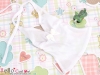 T37DAN-01NSDDD Bow Tie Halter Top # Thin White