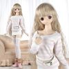 Top Outfits (DAN-03-04) Pale Pink Wide Stripe