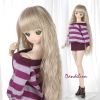 Top Outfits (DAN-07-03) Stripe Violet