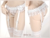 H75WB-05WDD ٥ȥȥå Sexy Lace Underwear W/Garter Belt SetLDy #  White