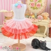 166PD-01BlythePullip û塼ܡ륹Tulle Ball Mini Skirt # ޥ顼ǡֿ Multi-Colour Red