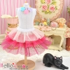 169PD-03BlythePullip û塼ܡ륹Tulle Ball Mini Skirt # ޥ顼ǡǻԥ󥯿 Multi-Colour Deep Pink
