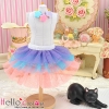 170PD-04BlythePullip û塼ܡ륹Tulle Ball Mini Skirt # ޥ顼ǡ翧 Multi-Colour Violet
