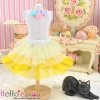 171PD-05BlythePullip û塼ܡ륹Tulle Ball Mini Skirt # ޥ顼ǡ󲫿 Multi-Colour Yellow