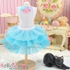 172PD-06BlythePullip û塼ܡ륹Tulle Ball Mini Skirt # ޥ顼ǡĿ Multi-Colour Blue