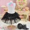 179PD-10BlythePullip û塼ܡ륹Tulle Ball Mini Skirt #  Black