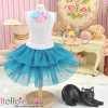 188PD-18BlythePullip û塼ܡ륹Tulle Ball Mini Skirt # ֥롼 Steel Blue