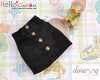 323PH-5BlythePullip A-line Mini Skirt With Pocket A饤󥹥 #  Black