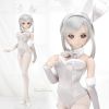 U33RAB-04Dollfie Dream Sexy Furry Bunny CostumeLDy˥Хˡ # С졼 Grey Silver
